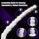 17.7in White Monster Skull Silicone Huge Fantasy Dildo For Deep Stretching