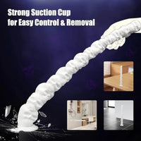 17.7in White Monster Skull Silicone Huge Fantasy Dildo For Deep Stretching