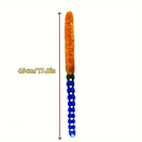 17.8in Big Long Dual Heads Dildo With Anal Beads For G-Spot Stimulator