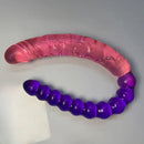 17.8in Long Double-headed Dildo Adult Toy Women Anal Vulva Dual-use