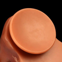 17.91in Extra Long Large Penis Liquid Silicone Dual Hardness Soft Dildo