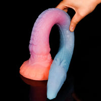 17.91in Super Big Long Silicone Soft Snake Dildo For Sex Masturbator
