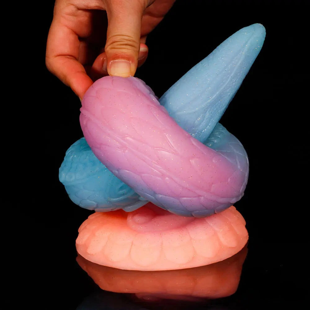 17.91in Super Big Long Silicone Soft Snake Dildo For Sex Masturbator