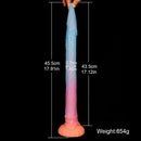 17.91in Super Big Long Silicone Soft Snake Dildo For Sex Masturbator
