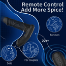 Realistic Expanding Vibrating Thrusting Prostate Massager with remote control