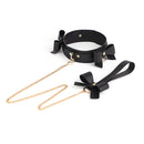 BDSM Bowknot PU Leather Bondage Kits Accessories