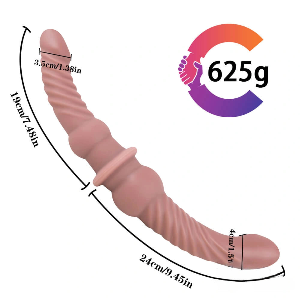17in Dual Heads Dildo For Gay Lesbian Couples Play