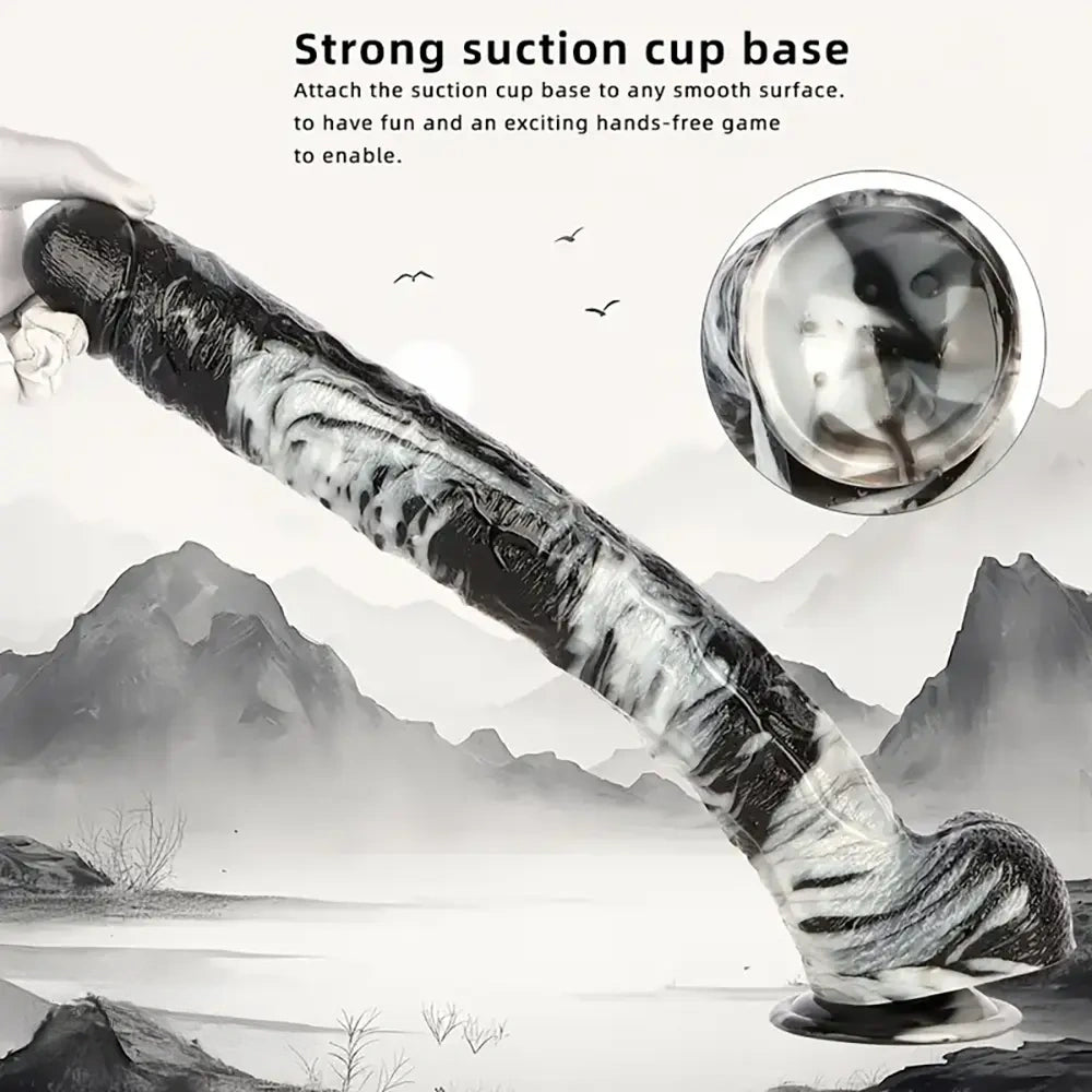 17in Extra Long Huge PVC Oversized Anal Dildo For Women Couples