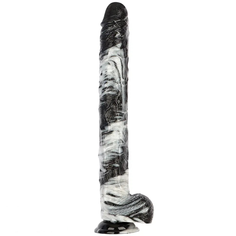 17in Super Large Long PVC Cock Dildo For Hands free Sex Vaginal Orgasm