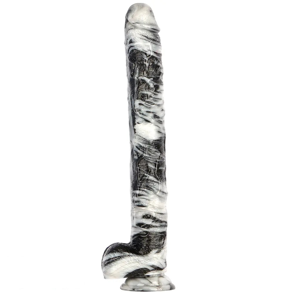 17in Super Large Long PVC Cock Dildo For Hands free Sex Vaginal Orgasm