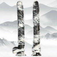 17in Super Large Long PVC Cock Dildo For Hands free Sex Vaginal Orgasm
