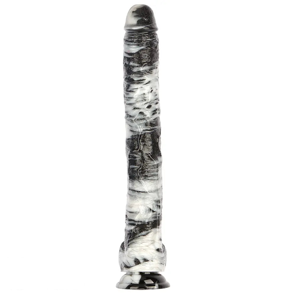 17in Super Large Long PVC Cock Dildo For Hands free Sex Vaginal Orgasm