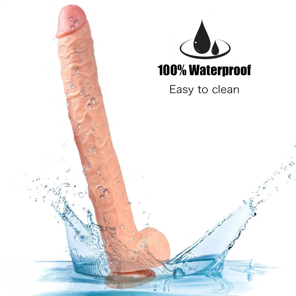 17in Super Long Huge Dildo Unisex Gode Dildo with Suction Cup Phallus