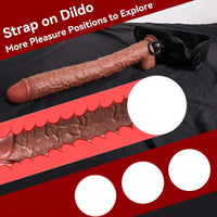 17in Super Long Huge Dildo Unisex Gode Dildo with Suction Cup Phallus