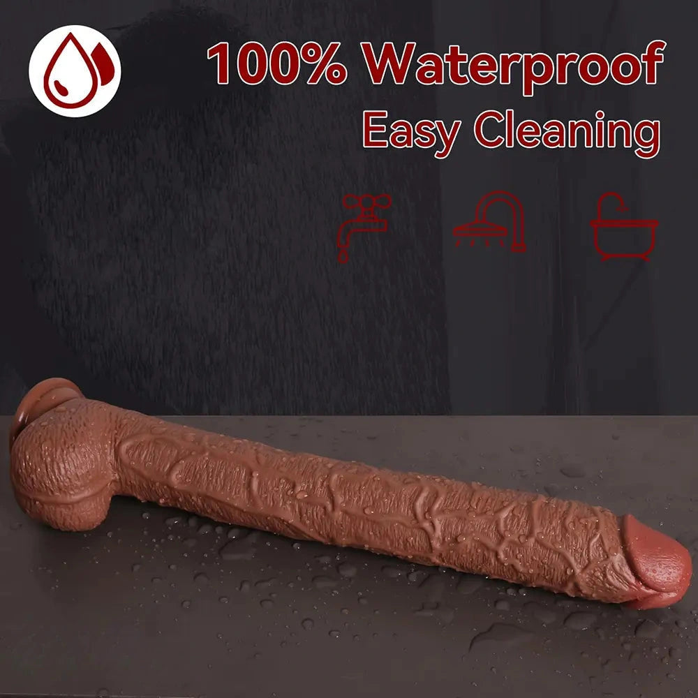 17in Super Long Huge Dildo Unisex Gode Dildo with Suction Cup Phallus