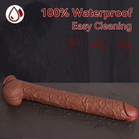 17in Super Long Huge Dildo Unisex Gode Dildo with Suction Cup Phallus