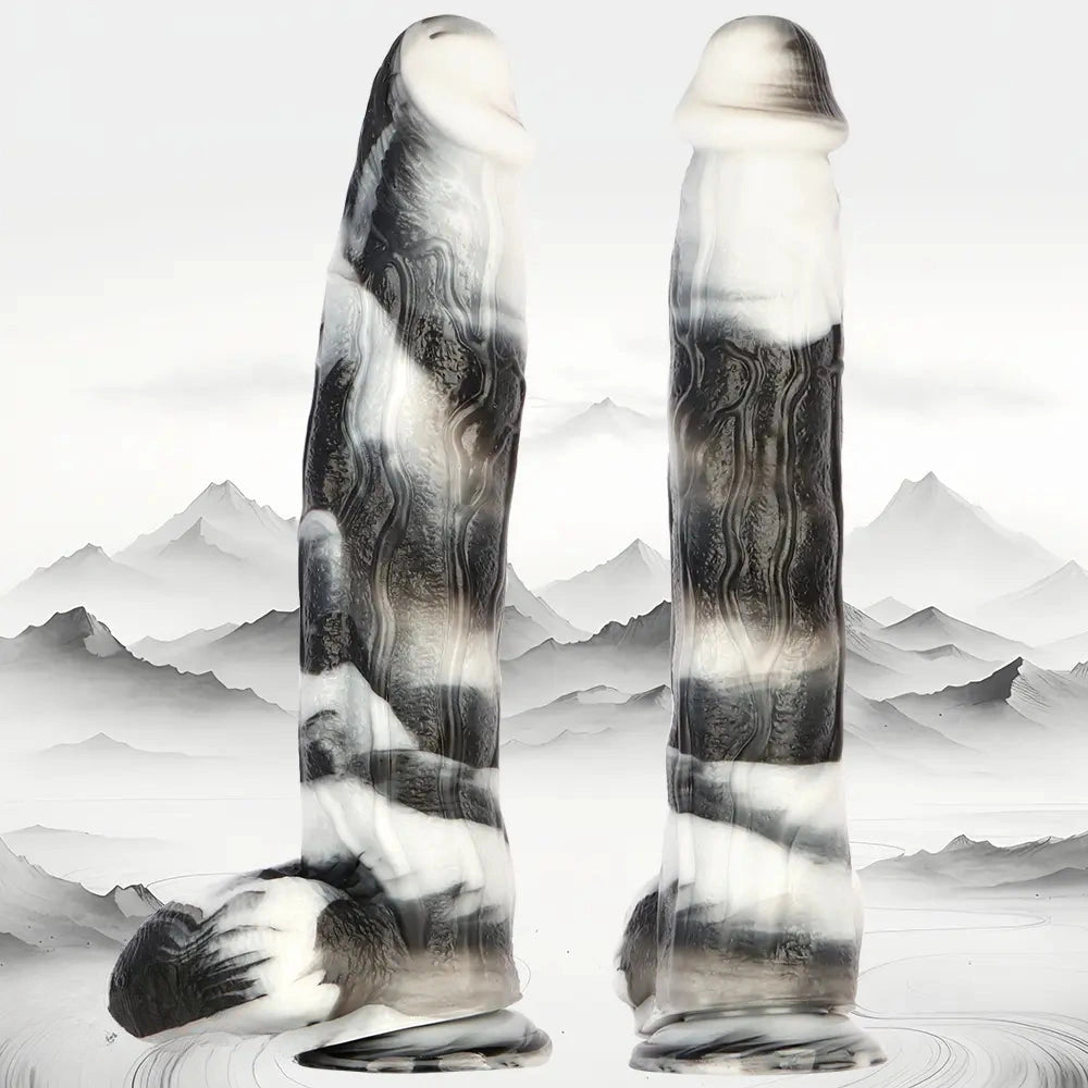 17in Super Long Huge PVC Realistic Dildo With Hands-Free Suction Cup