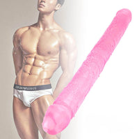 18.1 In Super Long Realistic Skin Texture Dildo For Gay Lesbian