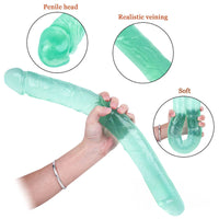 18.1 In Super Long Realistic Skin Texture Dildo For Gay Lesbian