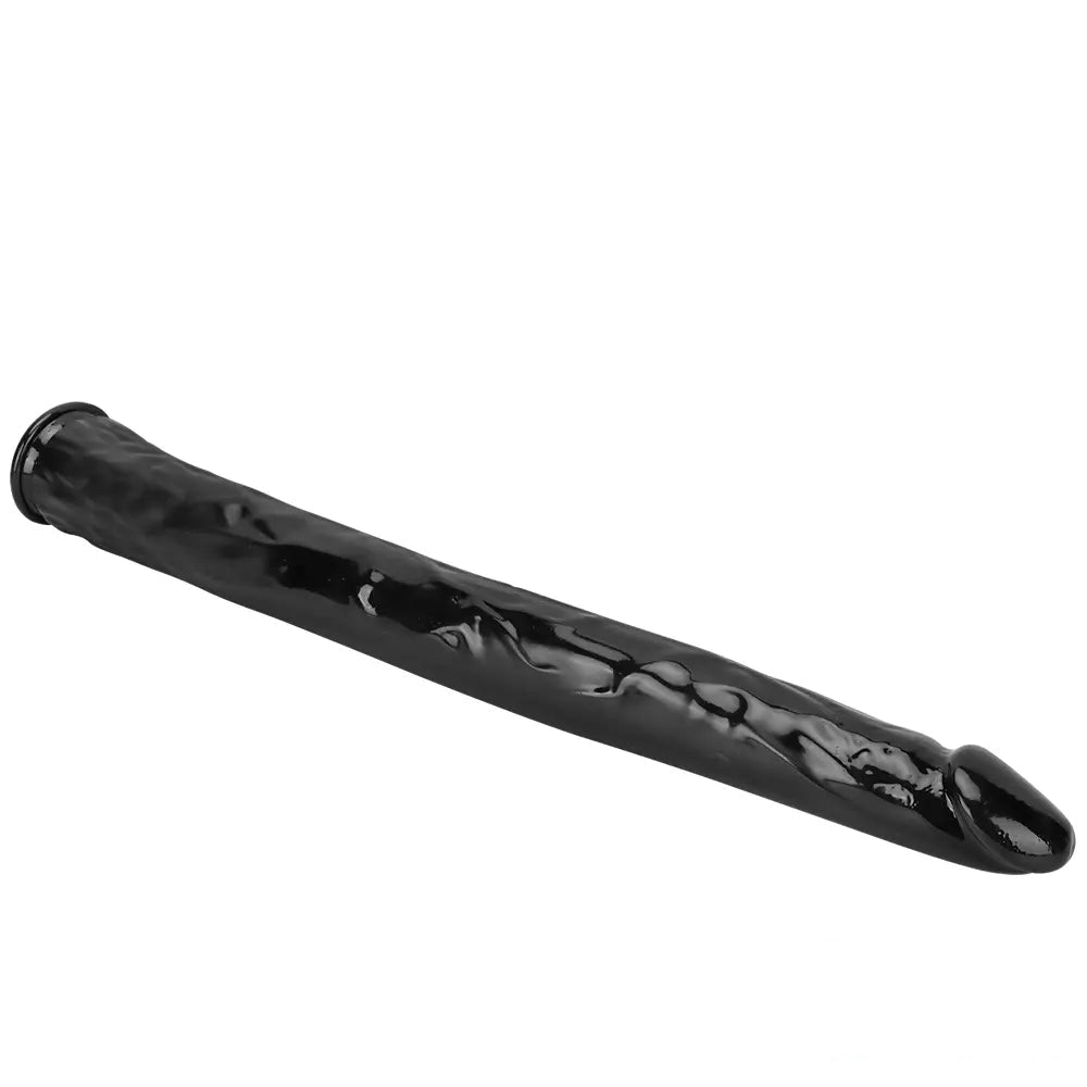 18.11in 22.83in Super Big Long Black Dildo BDSM Sex Toy For Anal Sex