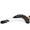 18.11in 22.83in Super Big Long Black Dildo BDSM Sex Toy For Anal Sex