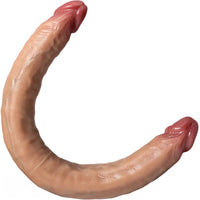 18.1in Dual Sided Silicone Dildo Anal G-spot Stimulator Adult Product