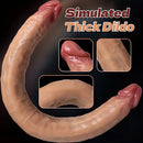18.1in Dual Sided Silicone Dildo Anal G-spot Stimulator Adult Product