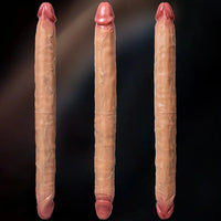 18.1in Dual Sided Silicone Dildo Anal G-spot Stimulator Adult Product