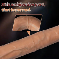 18.1in Dual Sided Silicone Dildo Anal G-spot Stimulator Adult Product