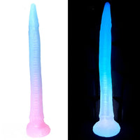 18.1in Luminous Soft Dragon Big Animal Tentacle Dildo For Female Sex