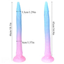 18.1in Luminous Soft Dragon Big Animal Tentacle Dildo For Female Sex