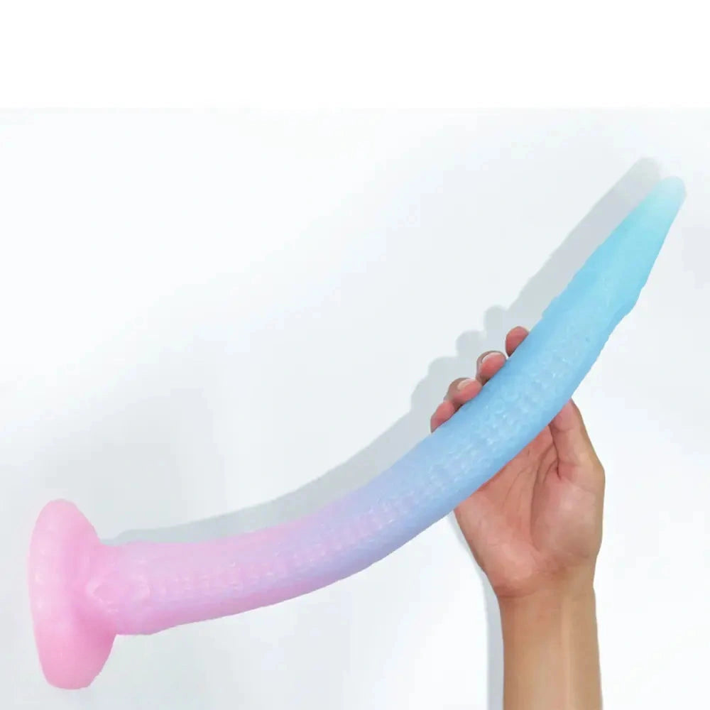 18.1in Luminous Soft Dragon Big Animal Tentacle Dildo For Female Sex