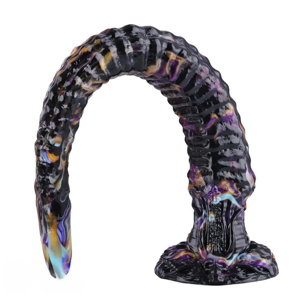 18.22in Fantasy Dragon Odd Silicone Big Long Monster Dildo For Deep Touch