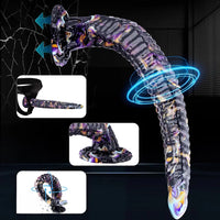 18.22in Fantasy Dragon Odd Silicone Big Long Monster Dildo For Deep Touch
