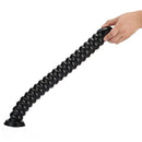 18.31in Extra Long PVC Huge Dildo Spiral Beads Anal Butt Plug