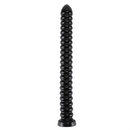 18.31in Extra Long PVC Huge Dildo Spiral Beads Anal Butt Plug