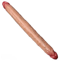 18.3in Dual Sided Dildo Soft Big Silicone Cock For Women And Couples