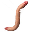 18.3in Dual Sided Dildo Soft Big Silicone Cock For Women And Couples