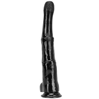 18.5in Extra Big Long Black Dildo Real BDSM Animal Horse Penis Sex Toy