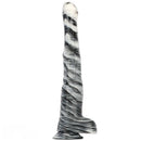 18.9in Mixed Color Big Alternative Animal Super Long Horse Penis Dildo