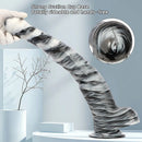 18.9in Mixed Color Big Alternative Animal Super Long Horse Penis Dildo