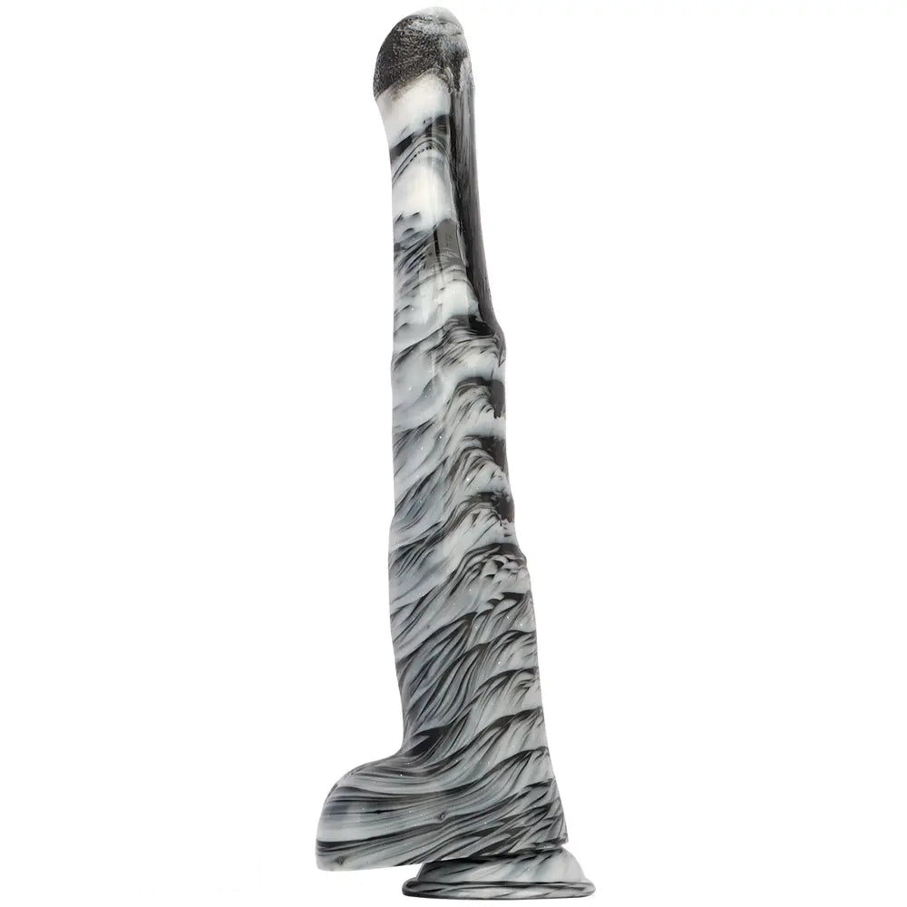 18.9in Mixed Color Big Alternative Animal Super Long Horse Penis Dildo