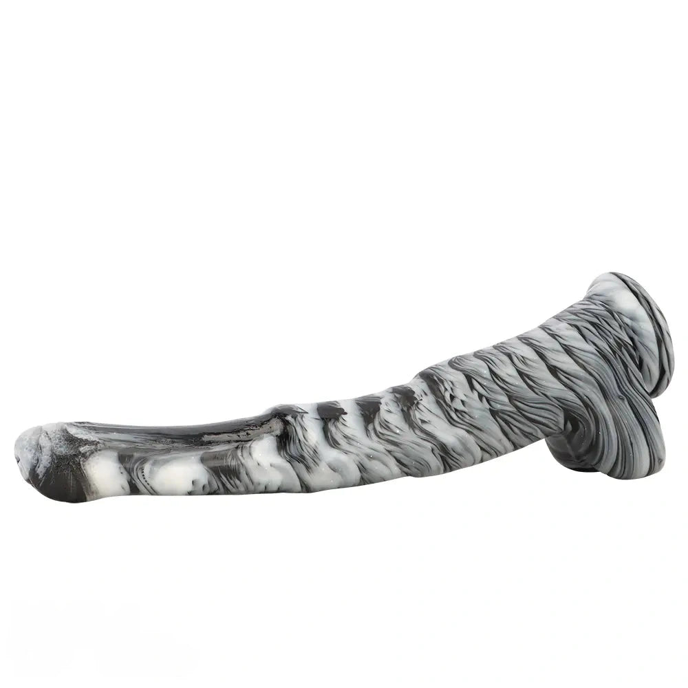 18.9in Mixed Color Big Alternative Animal Super Long Horse Penis Dildo