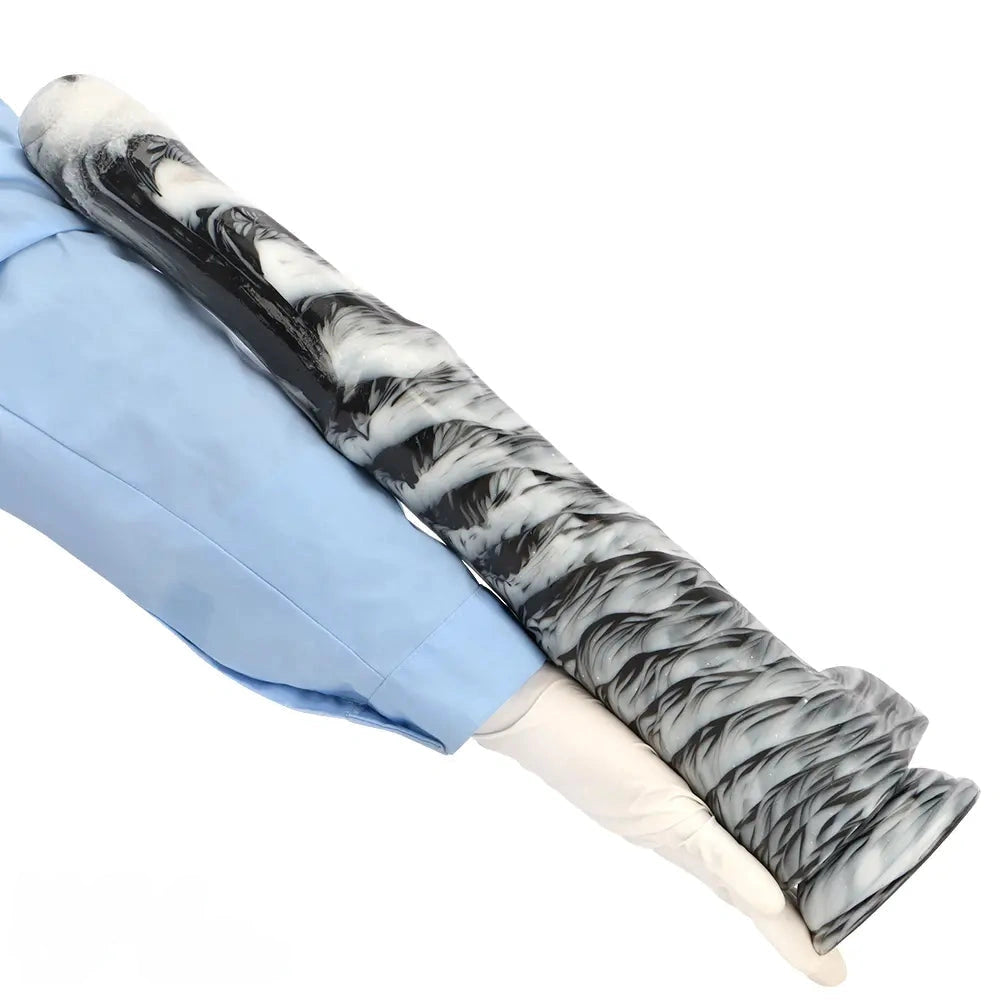 18.9in Mixed Color Big Alternative Animal Super Long Horse Penis Dildo
