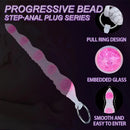 18.9in Silicone Huge Long Anal Beads Dildo Prostate Massage Sex Toy