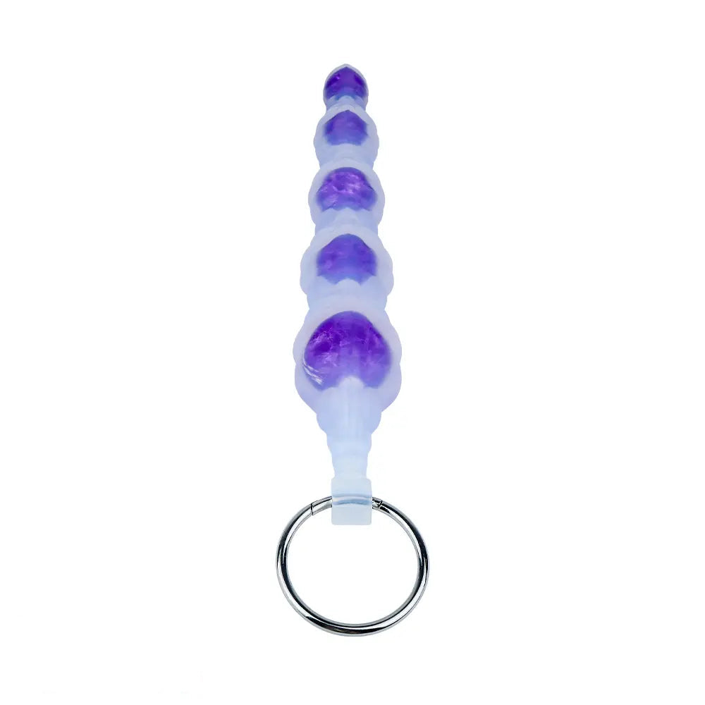 18.9in Silicone Huge Long Anal Beads Dildo Prostate Massage Sex Toy