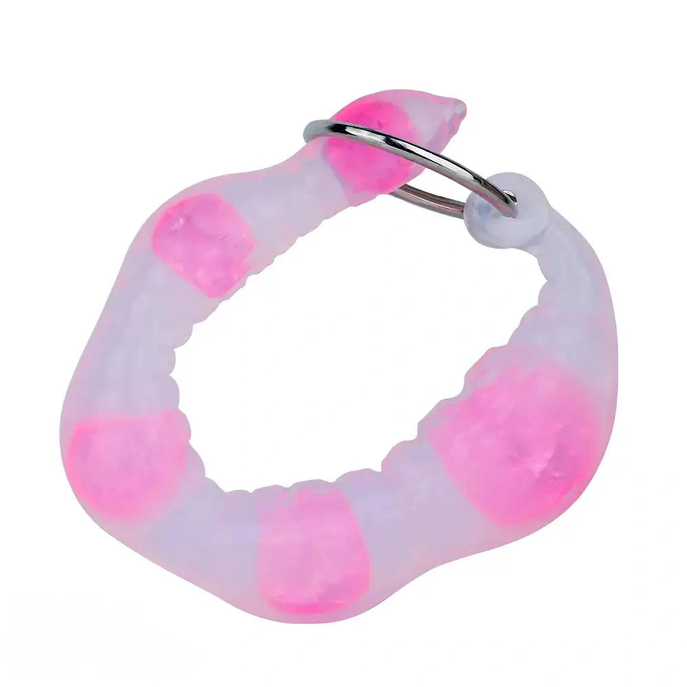 18.9in Silicone Huge Long Anal Beads Dildo Prostate Massage Sex Toy