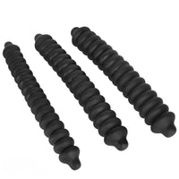 19.68in Silicone Long Large Double Head Threaded Fat Anal Plug Dildo