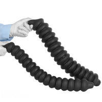 19.68in Silicone Long Large Double Head Threaded Fat Anal Plug Dildo