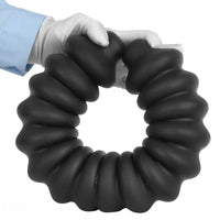 19.68in Silicone Long Large Double Head Threaded Fat Anal Plug Dildo